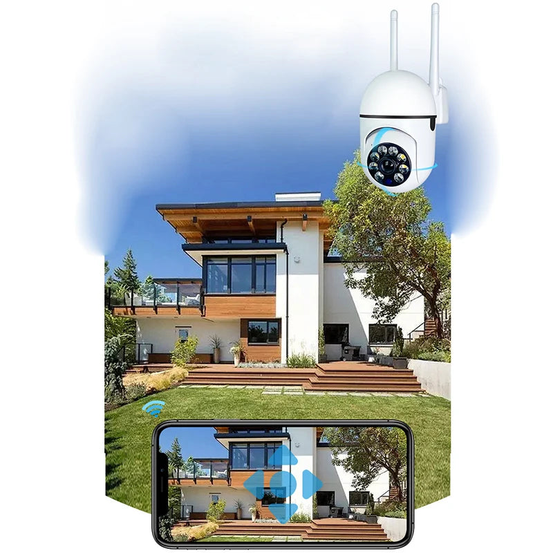 A7 Wireless Monitoring Camera 360 degree intercom 1080P Home Security Camera Remote HD Night Vision Camera Monitor Smart Home
